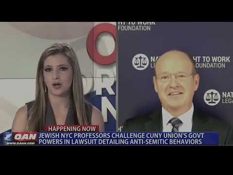 CUNY Lawsuit Against Anti-Semitic Union: Mark Mix on One America News with Stephanie Myers