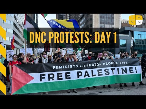 DNC protests begin: 'Reproductive justice means free Palestine!'