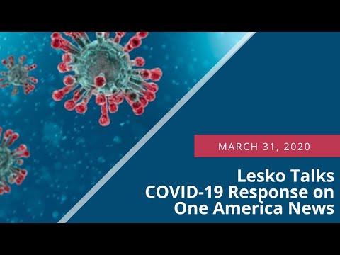 Lesko Talks COVID-19 Response on One America News