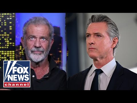 Mel Gibson's message to Newsom: 'Spend less on hair gel!'