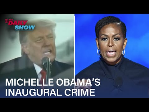 Fox News Shames Michelle Obama for Inauguration Absence | The Daily Show