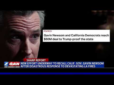 New Effort Underway To Recall Gov. Newsom