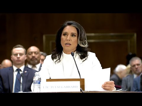 Tulsi Gabbard's FULL Opening Statement at Senate Confirmation Hearing