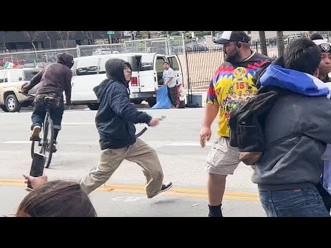 'Anti-ICE Protests' Turn Ugly in Los Angeles | NEW EXCLUSIVE FOOTAGE