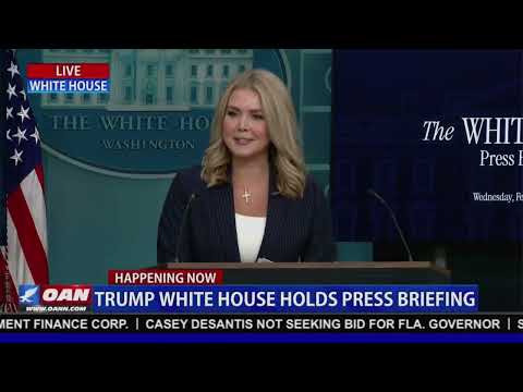 White House Press Secretary Karoline Leavitt Holds a Press Briefing – 2/12/25