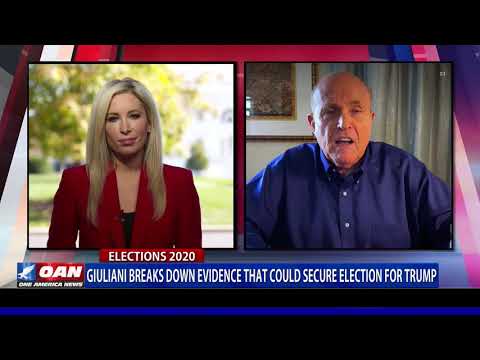 Giuliani breaks down evidence that could secure election for Trump