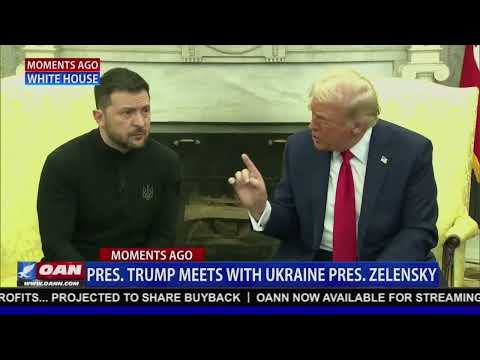 President Trump and Ukrainian President Zelenskyy Meet and Hold a Press Briefing – 2/28/25