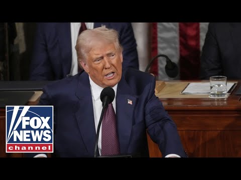 WATCH: Trump makes joint address to Congress, Democrats respond