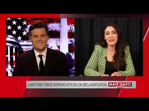 Rep. Anna Paulina Luna Joins Matt Gaetz To Discuss The Epstein Files, The DOJ, FBI And Current AG