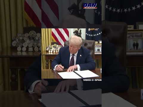 President Trump signs an executive order to declassify the JFK, RFK, and MLK Jr. files #Shorts