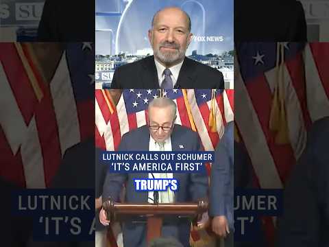 Lutnick rips Schumer: 'How about we support American production first?' #shorts  #foxnews #politics