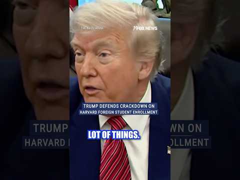 Trump warns Harvard it must ‘change its ways’ #foxnews #shorts #news #us #trump #college #politics