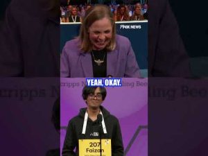 13-year-old goes viral after winning Scripps National Spelling Bee #viralvideo #shorts #us #news