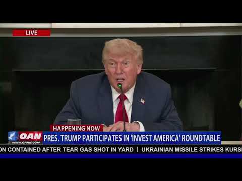 President Trump Hosts 'Invest America' Roundtable